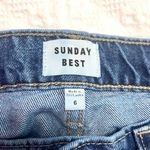 Aritzia Sunday Best Jupiter Jeans High-Waisted Wide Leg Dark Wash Women’s Size 6 Photo 3