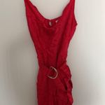 Karina Grimaldi Rocio Solid Jumpsuit in Red  Small Photo 4