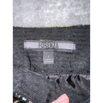 Women's Black Beige Plaid Tweed Mini Skirt Size 6 Photo 3