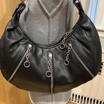 Desmo Leather handbag Black Photo 3
