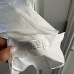 Theory Cinched Cap Sleeve Shirt in Good Cotton Photo 5