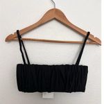 Molly Goddard Kelly Ruched Cotton Blend Bra Top Black Women’s Size US 2 UK 6 Photo 5
