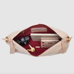 Hammitt Mr. G Champagne Pink Patent Leather Slouch Hobo Bag Photo 4