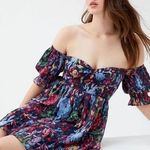 Urban Outfitters  Off The Shoulder Floral Dress Photo 0