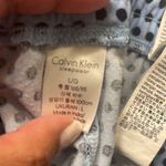 Calvin Klein  Blue / Navy Blue Dots Sleepwear Pants Size Large EUC/ NC #2355 Photo 2