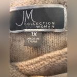 JM Collection  Wool Beaded asymmetric cardigan sweater XL Photo 4
