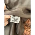 What Goes Around Comes Around NWT  Leather Brown Snake Print Racer Size M WGACA B Photo 9