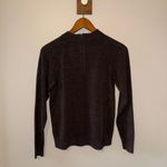 Women's Brown Sweater with quarter zip in the back Photo 1