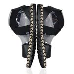 Sorel Ella II Leather Strappy Stretch Sandal 8.5 Minimalist Espadrille Flats Photo 9