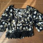 Miss Selfridge  US Size 2 - Tie Back Crop Top Photo 0