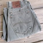 Lee  Riveted 90s vintage olive green‎ jeans size 10 short Photo 1