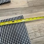 Rachel Zoe Stretch Pull On Pants black white buffalo size 10 cropped Photo 4