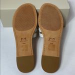 Marc Fisher Pava white leather stud sandal slides Photo 4