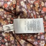 Madewell Rhyme Mini Floral Keyhole Blouse Top V-Neck Cropped Boxy Flowy Size XXS Photo 10