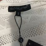 Club Z Collection White Lace Swim Cover Up. Size Small. Photo 4