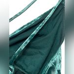 PINK - Victoria's Secret Victoria's Secret PINK Velvet Triangle Bralette in green. Photo 13