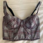 Victoria's Secret Victoria’s Secret Plaid Corset Top 34B Photo 0