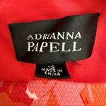 Adrianna Papell  Floral Print Sheath Knee Length Dress Women's 12 Pink Cocktail Photo 12