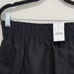 NWT J. Crew Factory pull on Mini Skirt with Scalloped Hem size 10 Black Photo 4