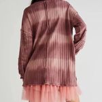 We The Free Free People Sunset Tee in Chocolate Merlot Size XS Lagen Look Boho Photo 2