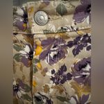 Gloria Vanderbilt  Amanda Floral Stonewood Jean Denim Shorts Size 16 Photo 6