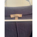 Lilla P VNeck Long Sleeved Navy Size Large Leisurewear Top, B86, $34 Blue Photo 2
