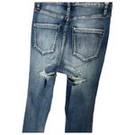 William Rast Womens 27 High Waist Extreme Distressed Skinny Denim Jeans Blue Photo 10