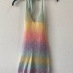 Princess Polly  Rainbow Knit Dress Size xs/s Photo 2
