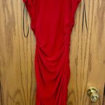 Windsor Red Mini Dress US M Photo 4
