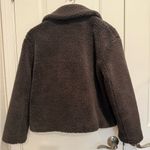 ZARA  Teddy Fleece Jacket Chocolate Brown Warm Winter Fluffy Outerwear Shearling Photo 1