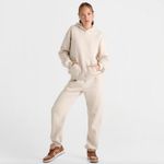 Jordan Brooklyn Fleece Hoodie In Biege Size Large Photo 9