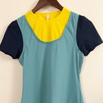 No Ka’oI Yoga Short Sleeve Stretch Colorblock Racerback Workout Top Size 1 (Small) Photo 1