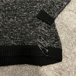 Vintage Havana Fringe Black White Pullover MEDIUM Photo 2
