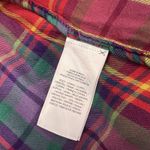 Ralph Lauren black label Plaid Top Shirt Sz L Button Up Collared Long Sleeve Red Size L Photo 1