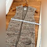 Aritzia Wilfred Dunkirk Wool Alpaca Blend Sweater Tan Brown Vest Size Small Photo 8