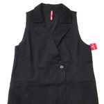 Spanx NWT 20897R Perfect Ponte Vest Mini in Classic Black Sleeveless Dress S Photo 1