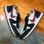Nike  Internationalist Retro Running Training Shoes 6.5 Black White Burgundy Photo 1