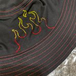 Urban Outfitters Y2K Rhinestone Bucket Hat NWT - Black Photo 5