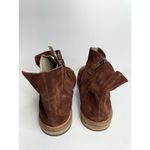 Kelsi Dagger  Boots Size 10 Women’s Suede Upper Ruched Coffee Bean Brown Booties Photo 4