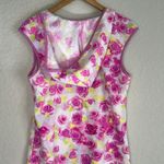 Betsey Johnson Hooded Dress Coverup Terrycloth Roses Pink Soft Girly Valentines Photo 3