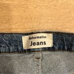 Reformation  Serena High Skinny Jeans Maya Medium Wash Button Fly Size 29 Photo 3