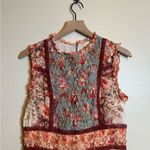 Sundance  Outback Bloom Sleeveless Floral Patchwork Midi‎ Dress Photo 2