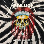 Metallica “In Vertigo You Will Be” white and black tie-dye T-shirt, size 2XL Photo 1