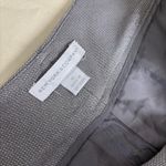 New York & Company Gray metallic Flat Front Shorts Size 16 Photo 3