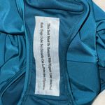 Shade & Shore  One Piece Plunge Tie Front Swimsuit Women’s L Large 12-14 Teal Photo 8