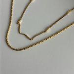 Jenny Bird NWOT  Double Layer Gold Necklace Photo 5