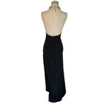 Jonathan Simkhai Annabelle Halter Gown in Black 8 New Womens Maxi Dress Photo 7
