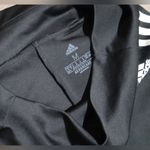 Adidas Climalite Women's Black High Waist Side Stripes Logo Active Leggings Sz M Size M Photo 2