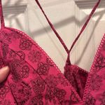 NWT‎ LEI Mini Dress Womens Large Floral Babydoll Fairycore 90s Y2K Fuschia Pink Photo 6