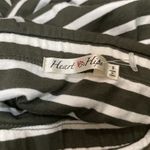 Heart & Hips  Dark Green Striped Wide Leg Tube Jumpsuit Size S Photo 3